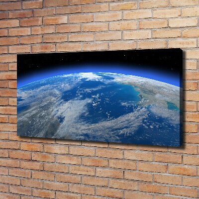 Canvas wall art Planet Earth