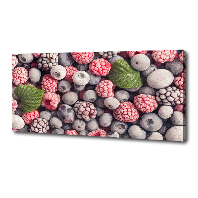 Canvas wall art Frozen forest fruit