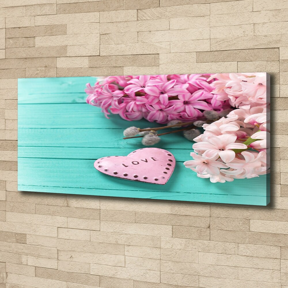 Canvas wall art Without heart