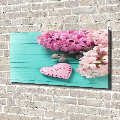 Canvas wall art Without heart