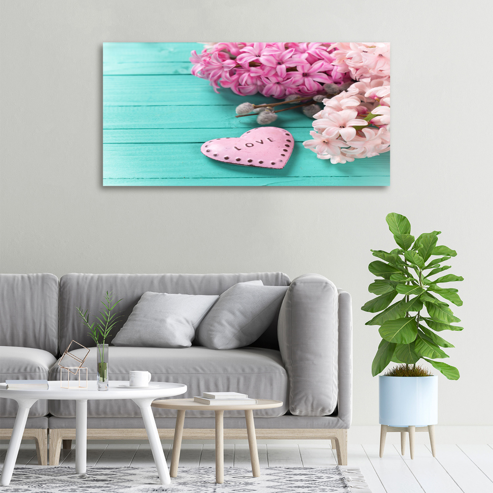 Canvas wall art Without heart