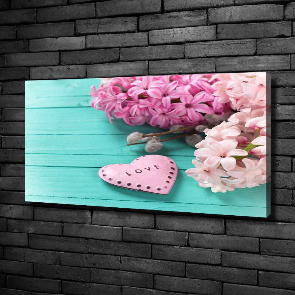 Canvas wall art Without heart