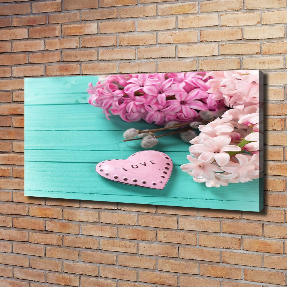 Canvas wall art Without heart