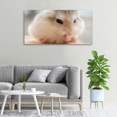 Canvas wall art Hamster