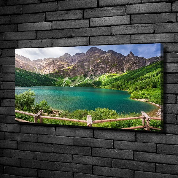 Canvas wall art Morskie Oko Tatry