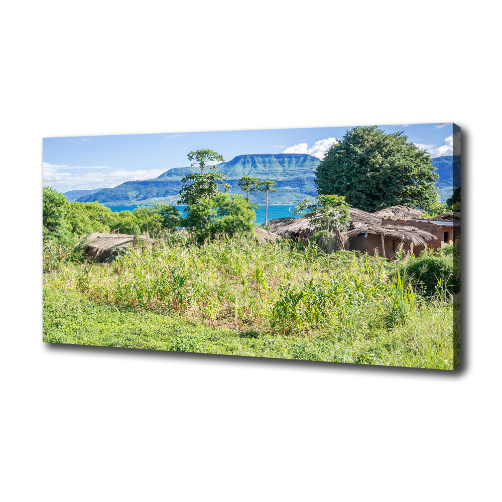 Canvas wall art Lake Malawi