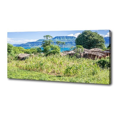 Canvas wall art Lake Malawi