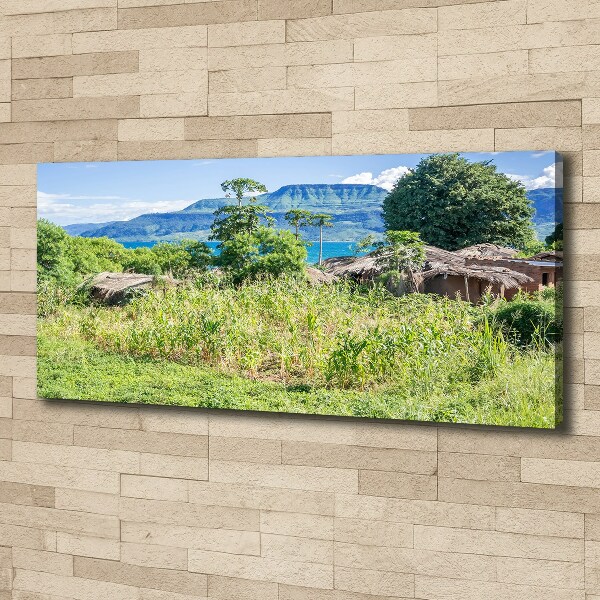 Canvas wall art Lake Malawi