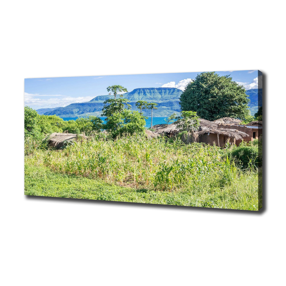 Canvas wall art Lake Malawi