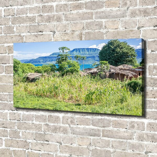 Canvas wall art Lake Malawi