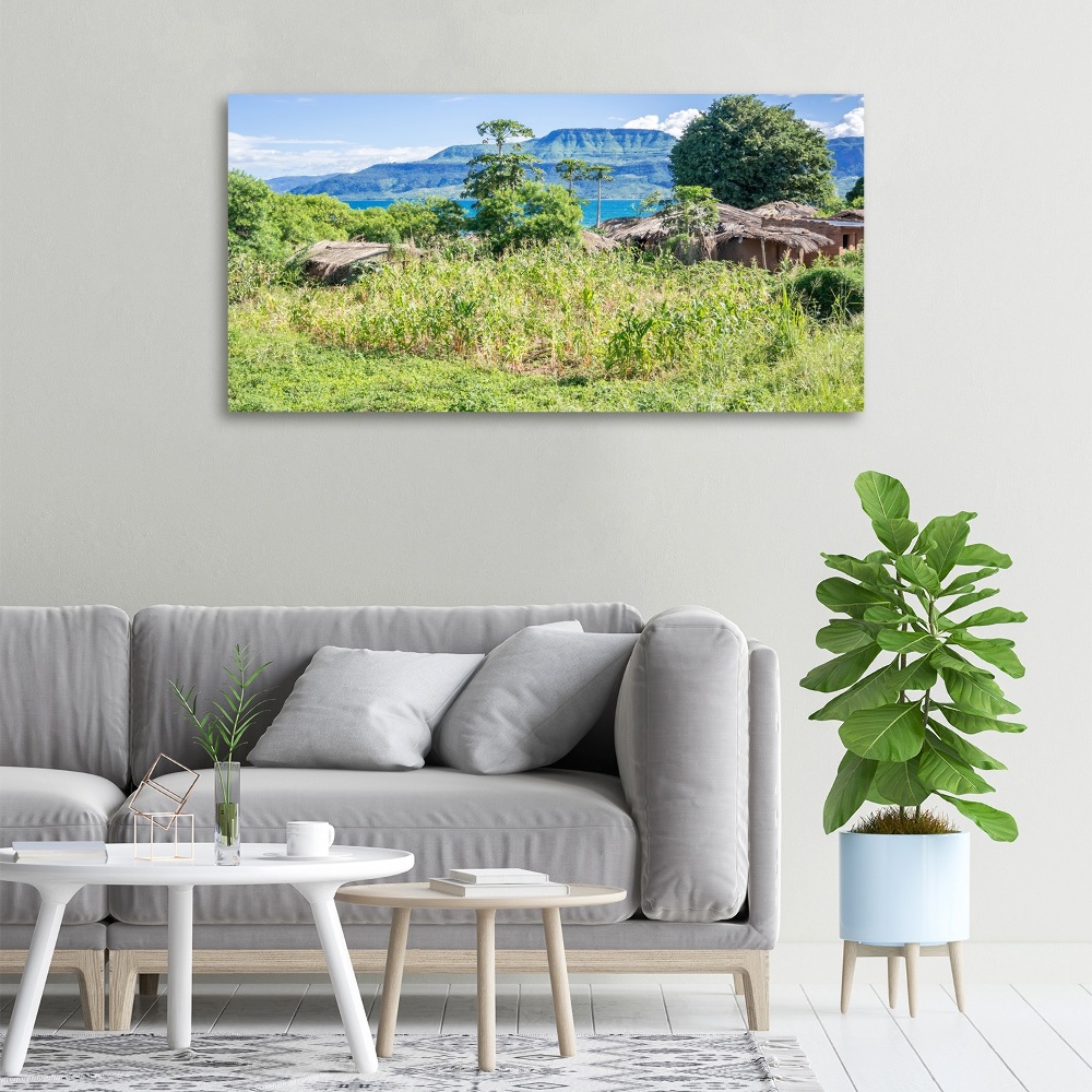 Canvas wall art Lake Malawi