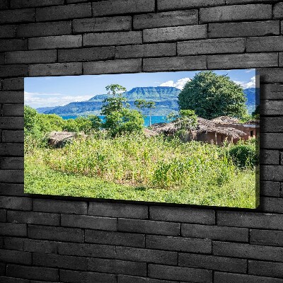 Canvas wall art Lake Malawi