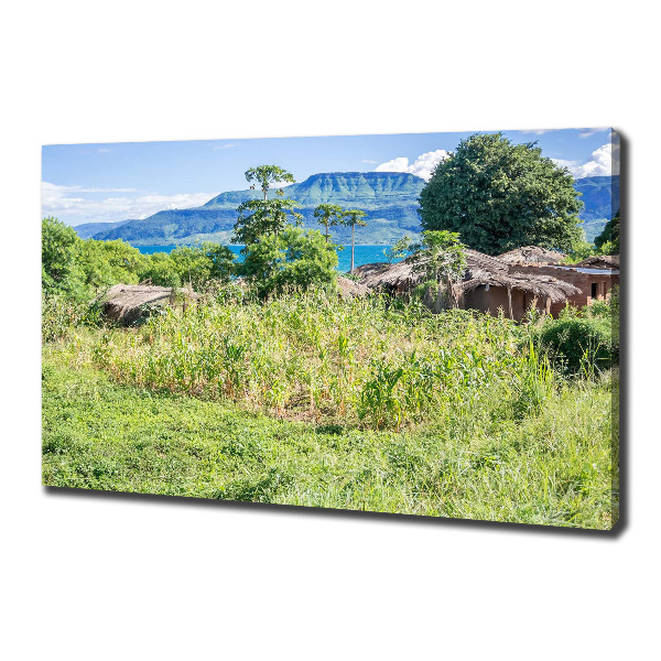 Canvas wall art Lake Malawi