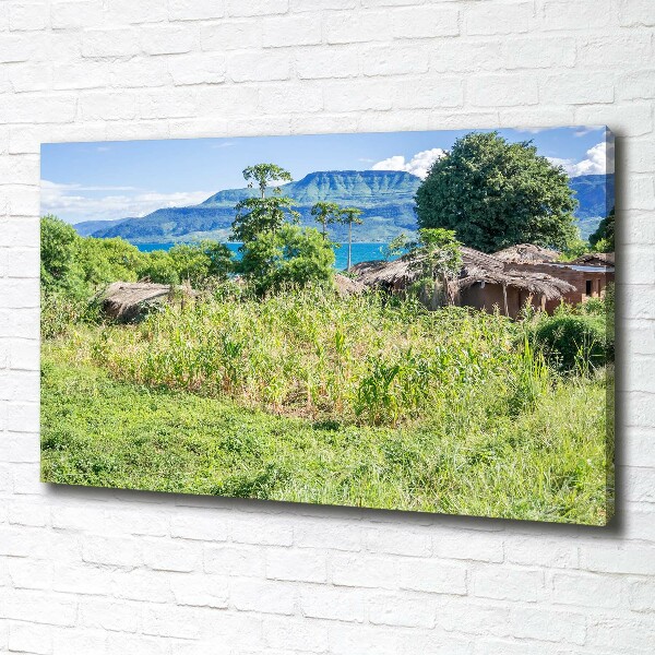 Canvas wall art Lake Malawi