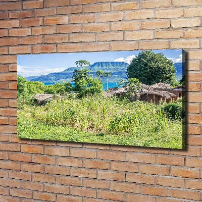 Canvas wall art Lake Malawi