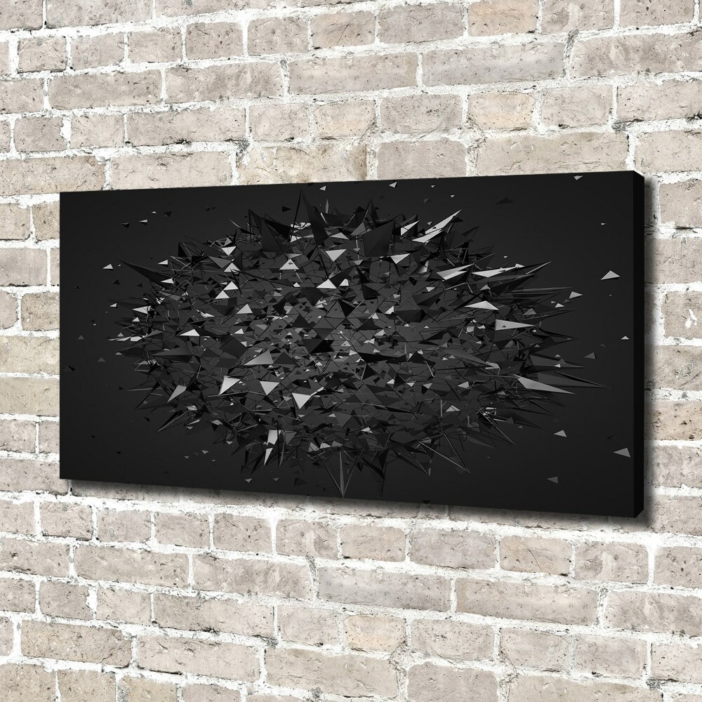 Canvas wall art 3D abstraction