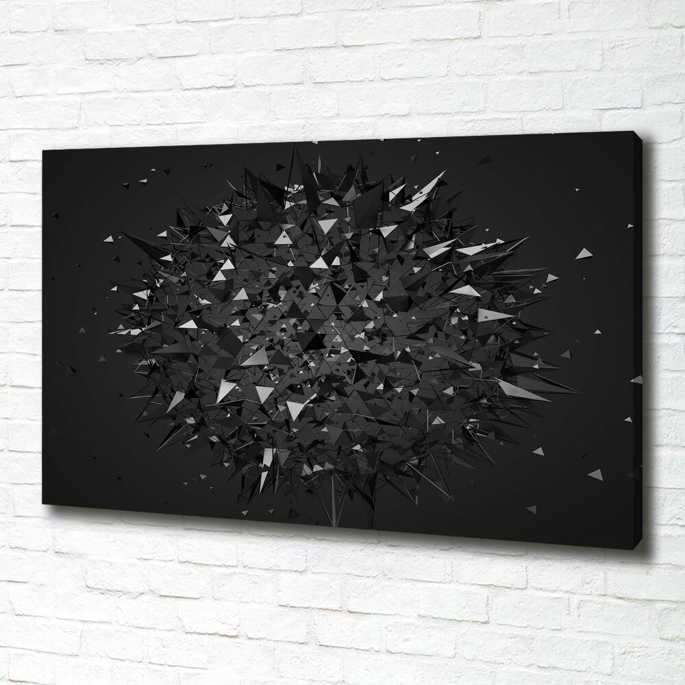 Canvas wall art 3D abstraction