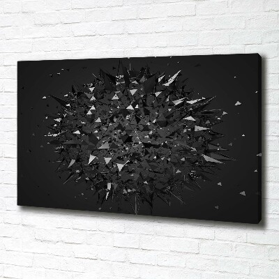 Canvas wall art 3D abstraction