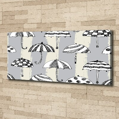 Canvas wall art Umbrellas