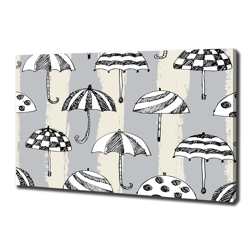 Canvas wall art Umbrellas