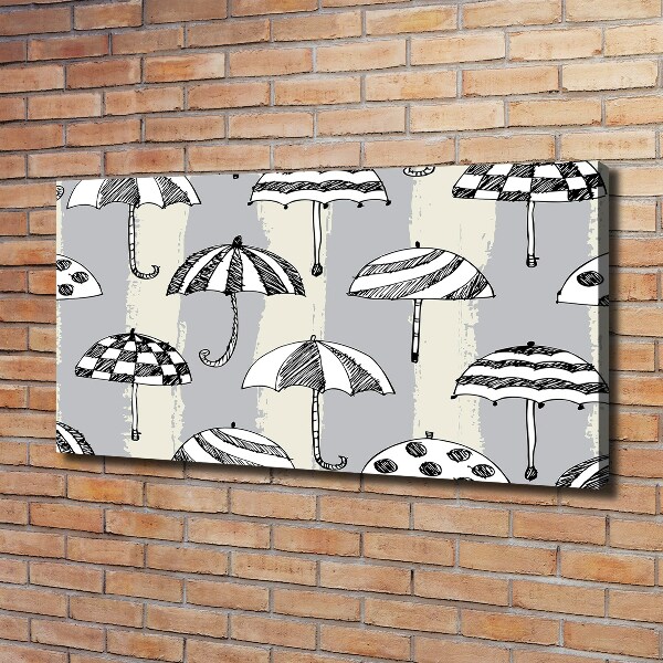 Canvas wall art Umbrellas