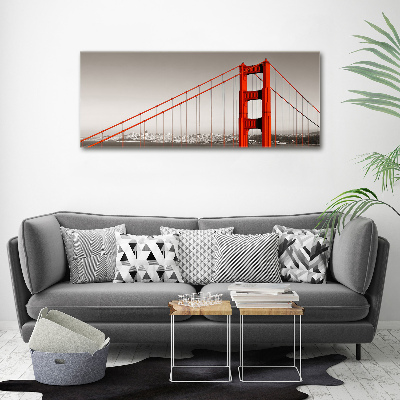 Canvas wall art San Francisco bridge