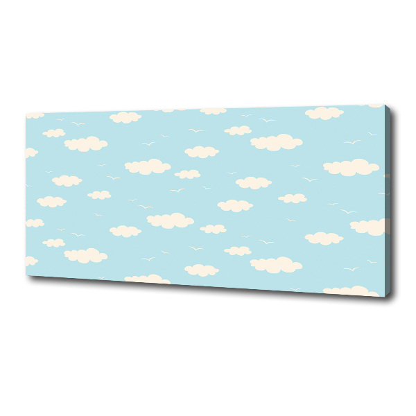 Canvas wall art Clouds