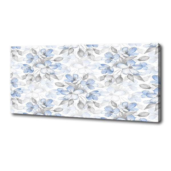 Canvas wall art Delicate flowers