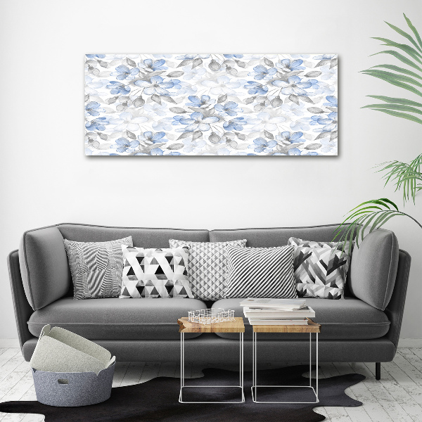 Canvas wall art Delicate flowers