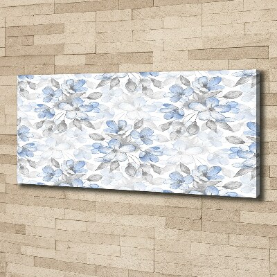 Canvas wall art Delicate flowers