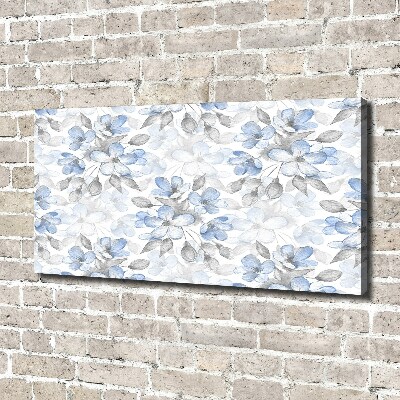 Canvas wall art Delicate flowers