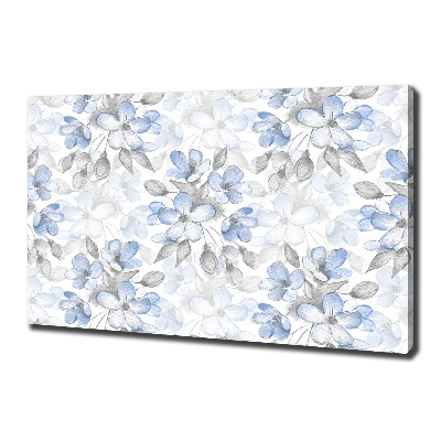 Canvas wall art Delicate flowers