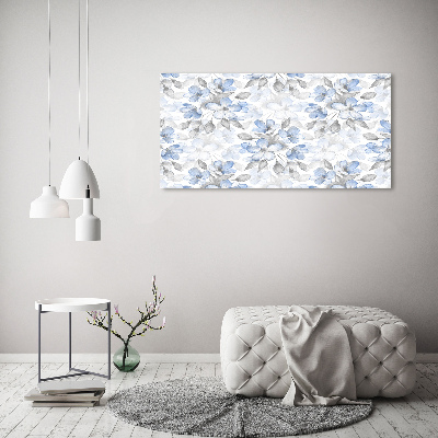 Canvas wall art Delicate flowers