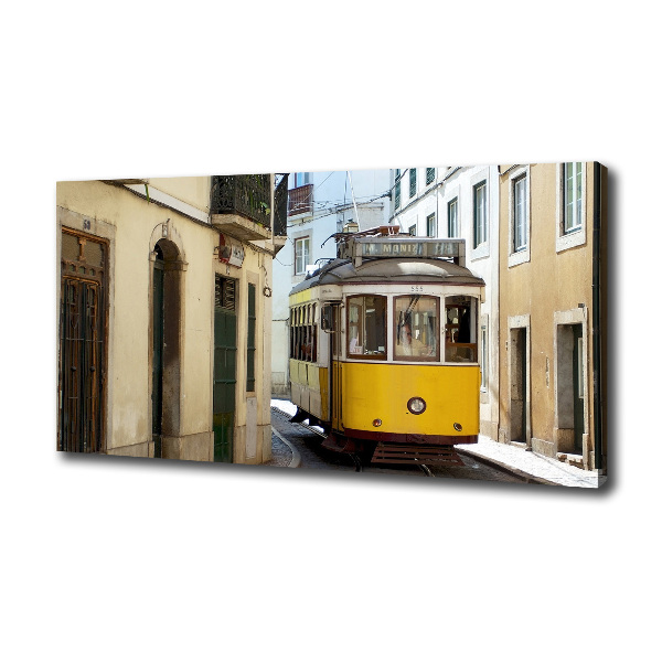 Canvas wall art Tram from Lisbon