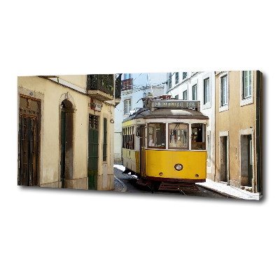 Canvas wall art Tram from Lisbon