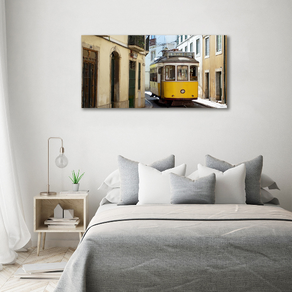 Canvas wall art Tram from Lisbon