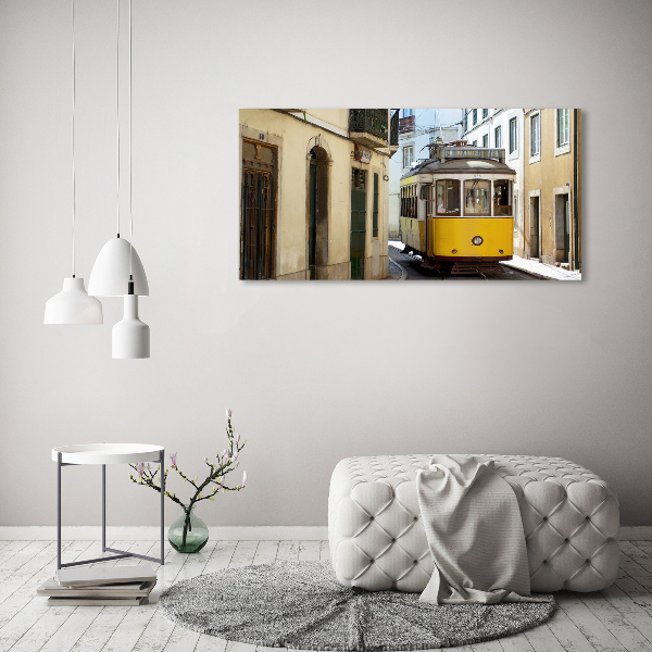 Canvas wall art Tram from Lisbon