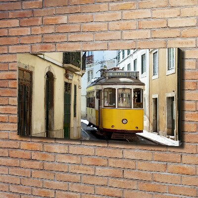 Canvas wall art Tram from Lisbon