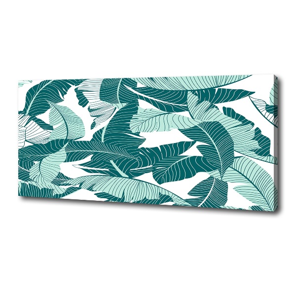 Canvas wall art Palm trees