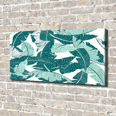 Canvas wall art Palm trees