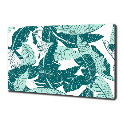 Canvas wall art Palm trees