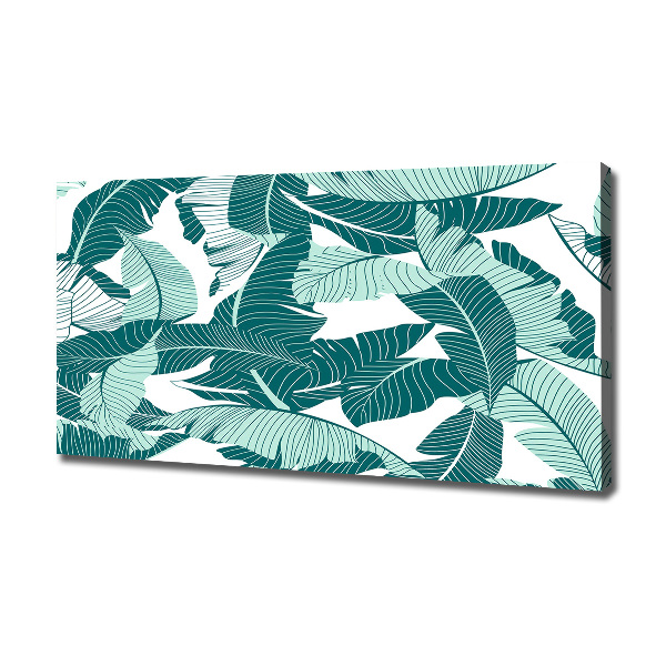 Canvas wall art Palm trees