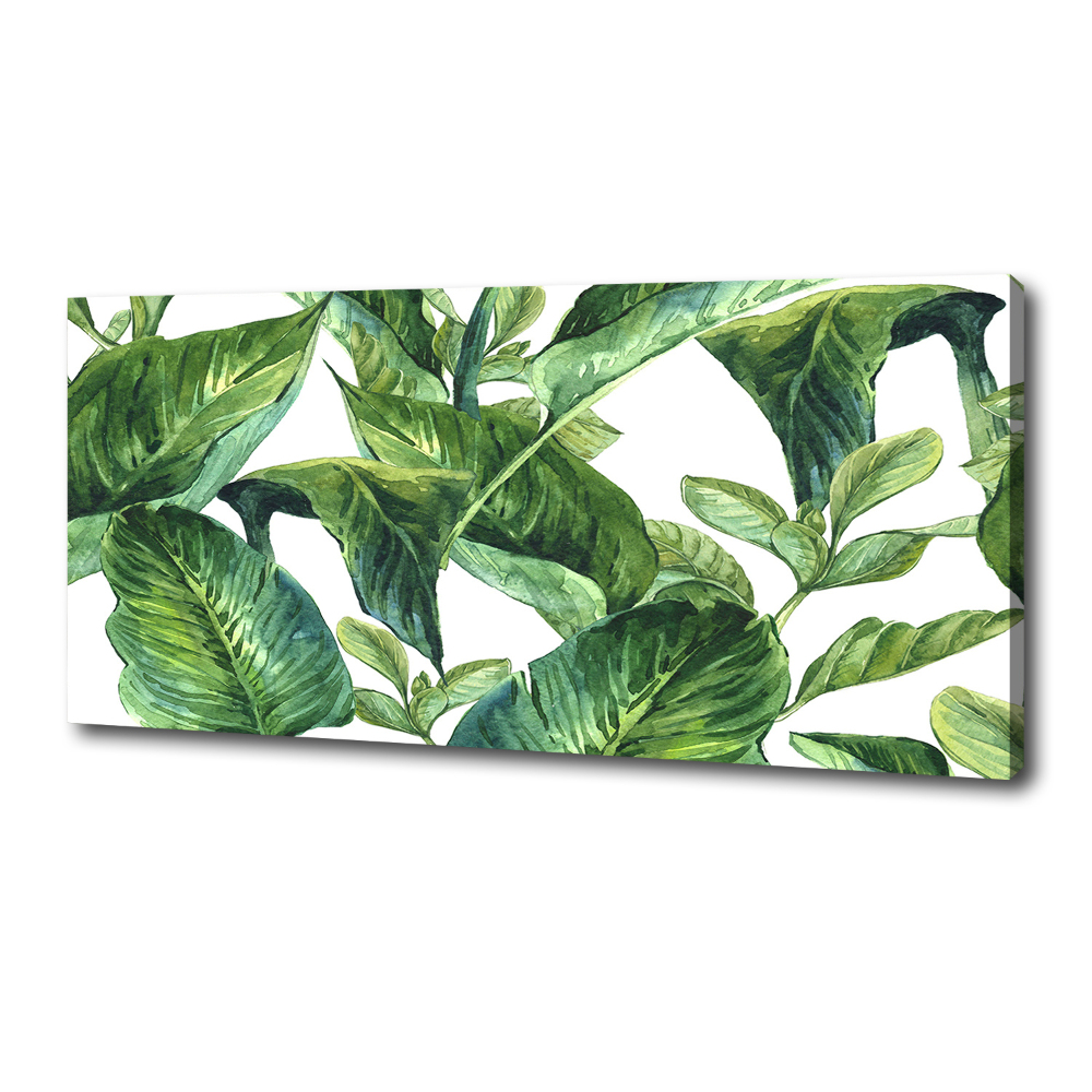 Canvas wall art Leaves