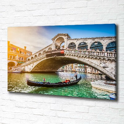 Canvas wall art Venice Italy