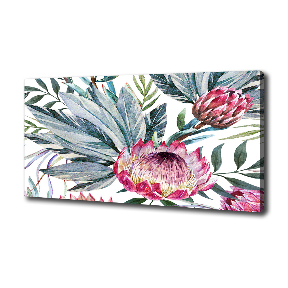 Canvas wall art Protea