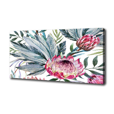 Canvas wall art Protea