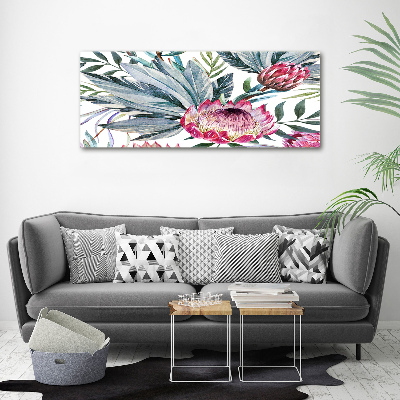 Canvas wall art Protea