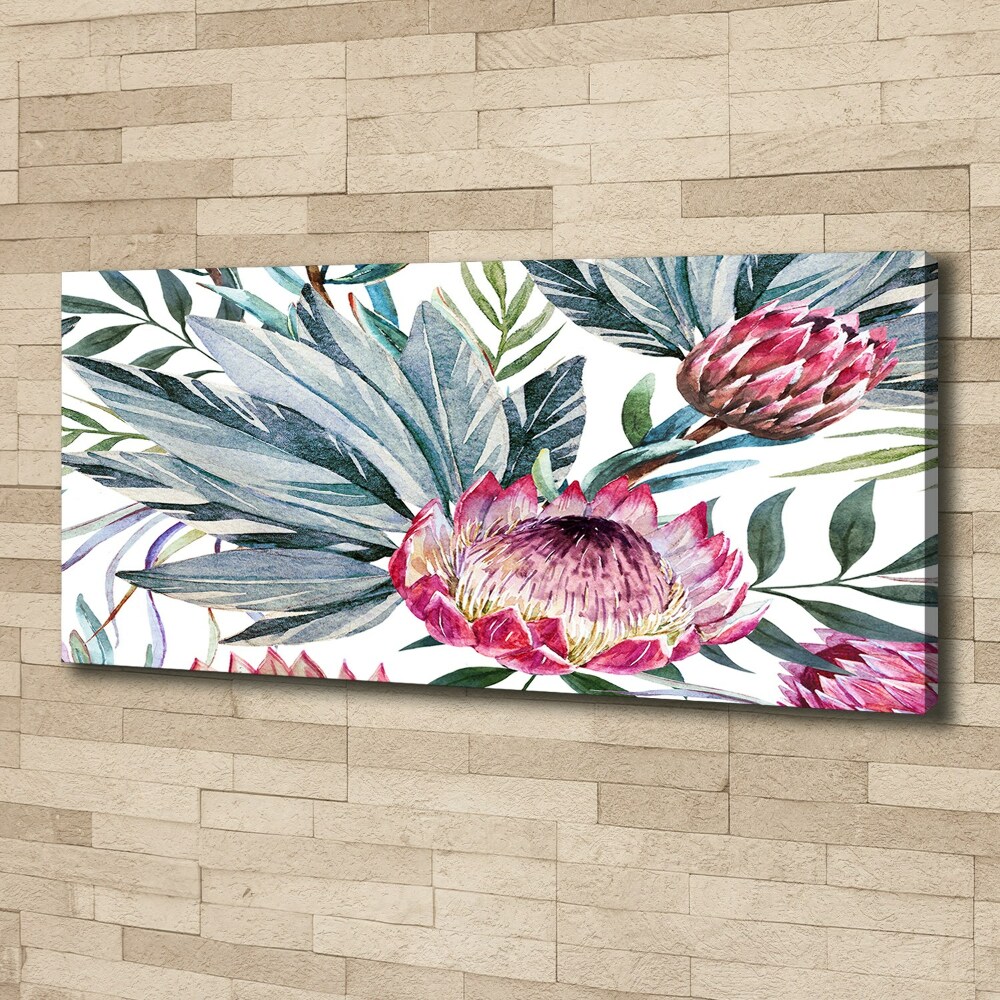 Canvas wall art Protea