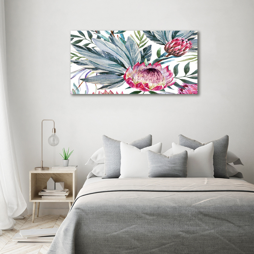 Canvas wall art Protea