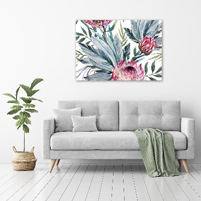 Canvas wall art Protea